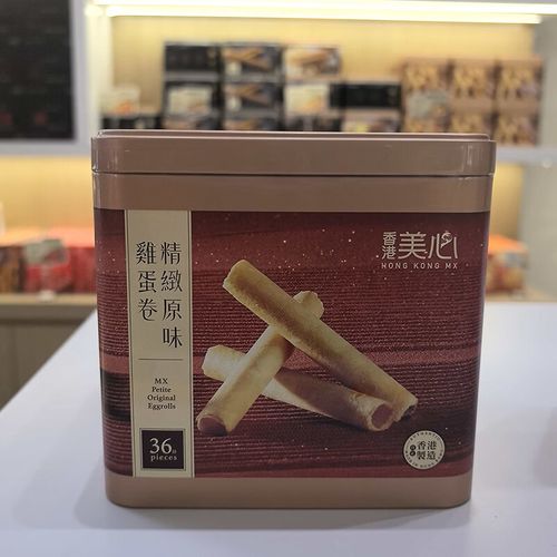美心精致原味鸡蛋卷(6条)