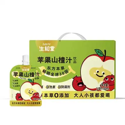 120ml本草果汁药食同源六物饮12袋礼盒装