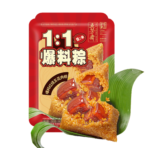140克*2真空爆料红烧五花肉粽