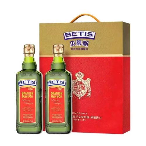 贝蒂斯特级初榨橄榄油750ML*2礼盒装