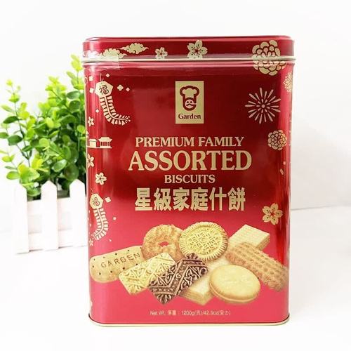 嘉顿星级曲奇饼干1.4KG（配毛毡包手提袋）