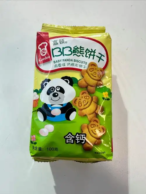 嘉顿BB熊饼干100G（鸡蛋味)